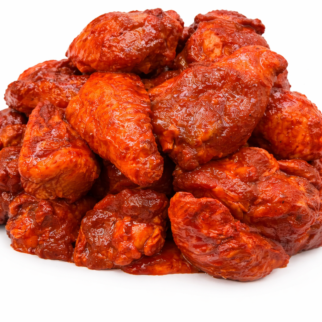 Alitas adobadas